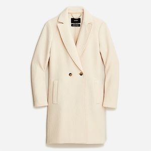 J Crew Daphne topcoat in Italian boiled wool (a size 8)